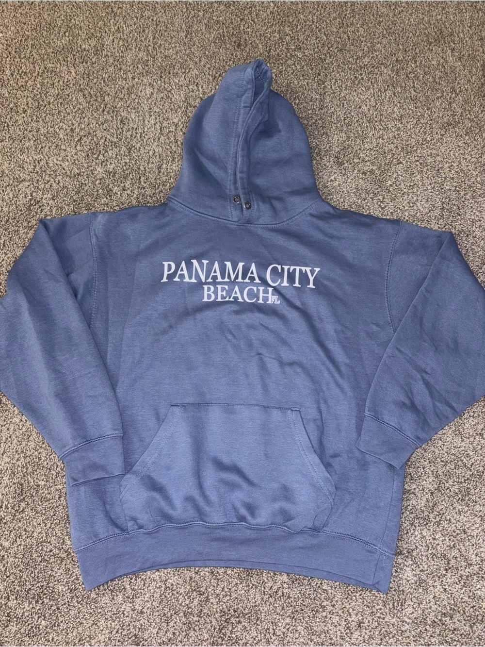 CO Panama City Beach Crewneck Hoodie in Blue